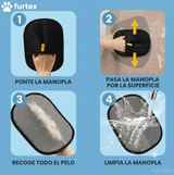 Guante Quitapelos FurTex™ | Casa sin pelos, mascotas felices