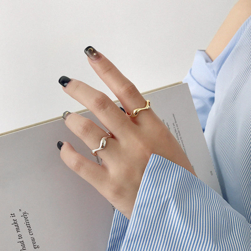 Anillo Onda AZURA, detalle