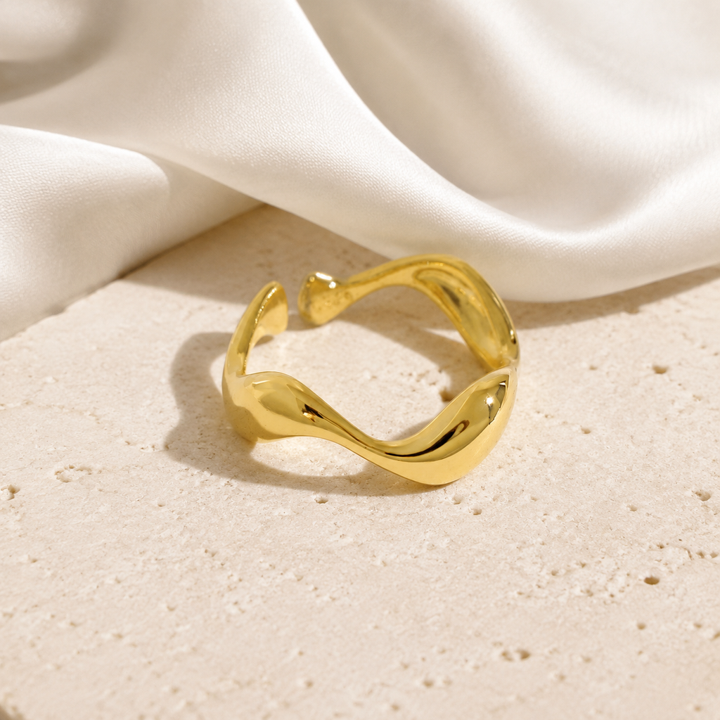 Anillo Onda en composición editorial