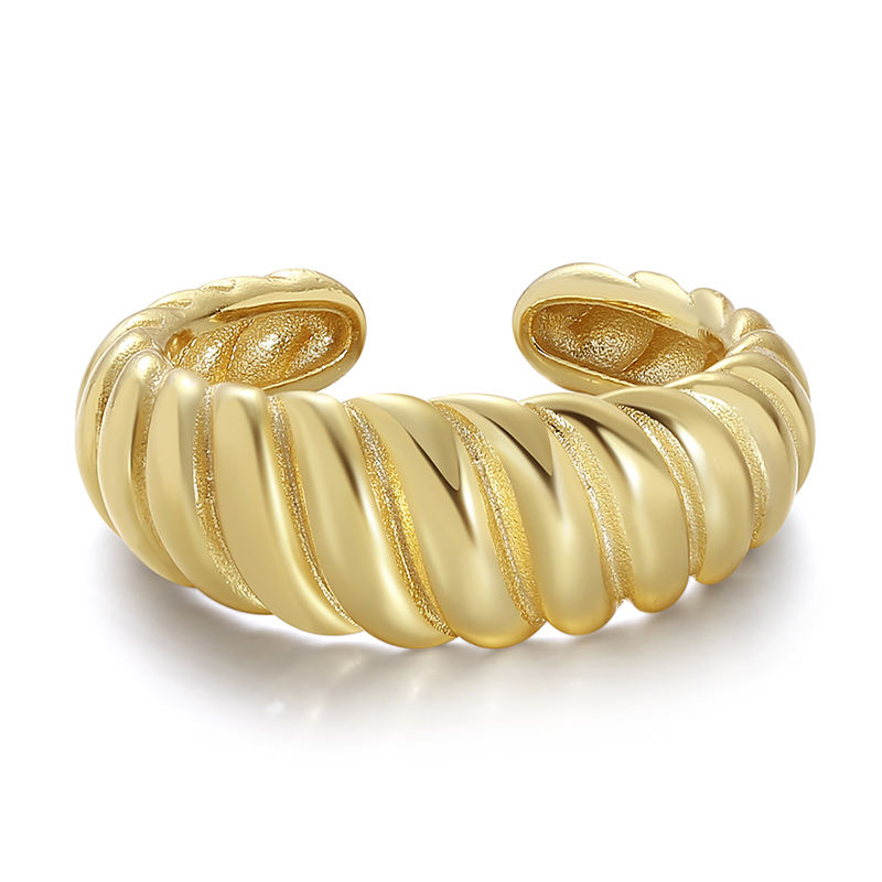 Anillo Croissant Sol