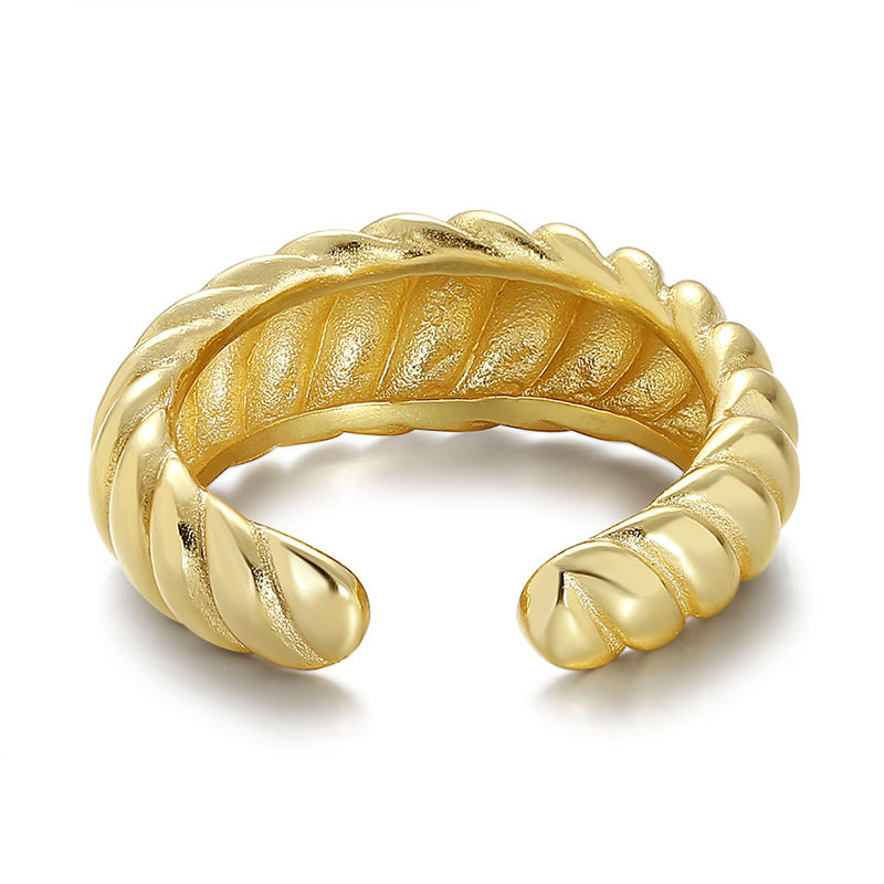Anillo Croissant Sol