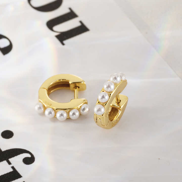 Detalle de cierre de Aros Perla Mía