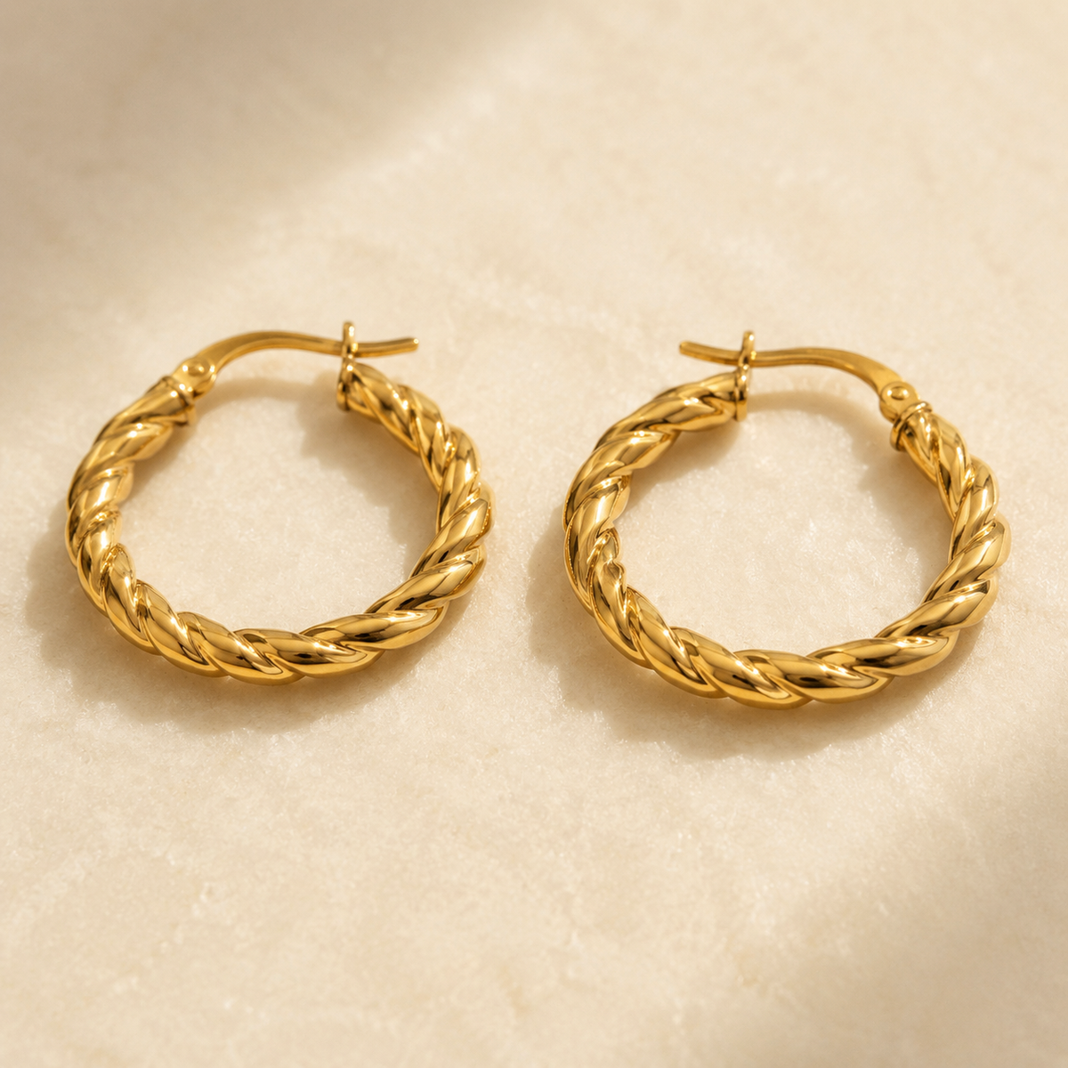 Aros Trenza Mara · joyería AZURA