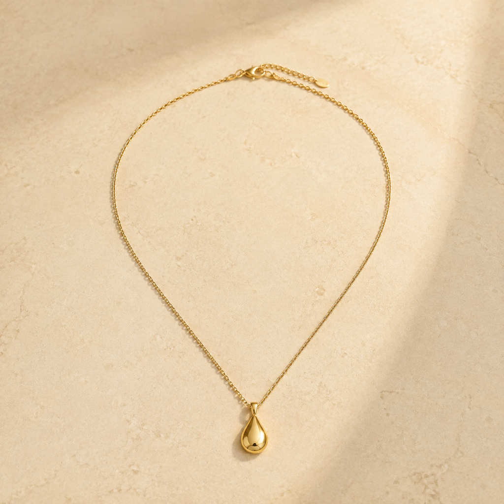 Collar Gota Alba · joyería AZURA
