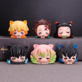 Set Cabezones Demon Slayer Durmientes