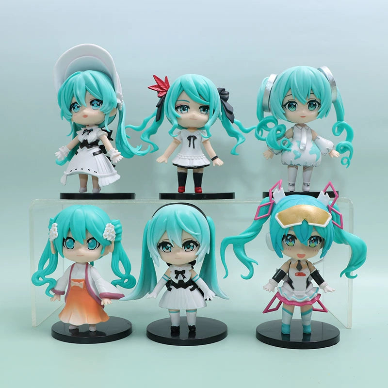 Set Cabezones Hatsune Miku