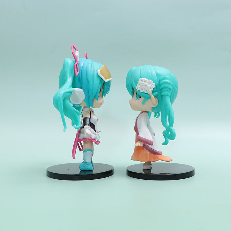 Set Cabezones Hatsune Miku