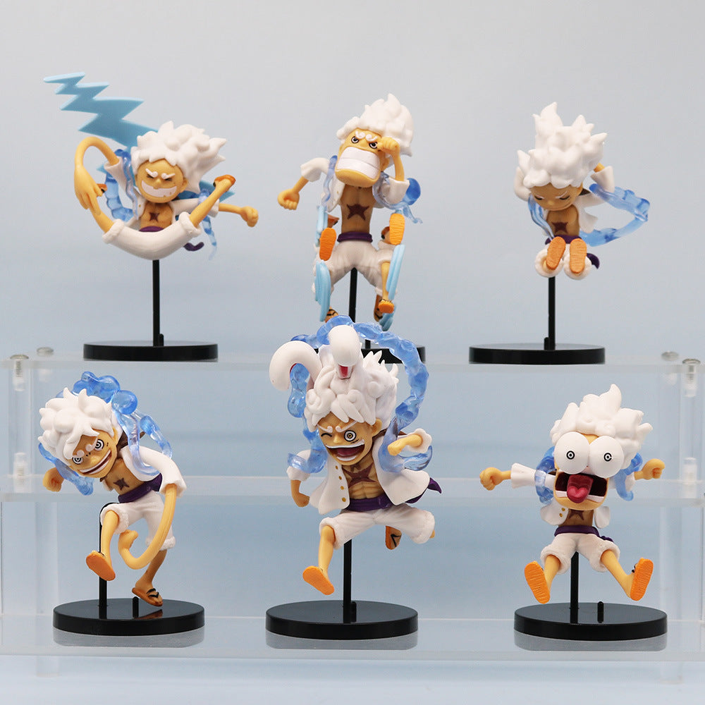 Set Cabezones Luffy G5