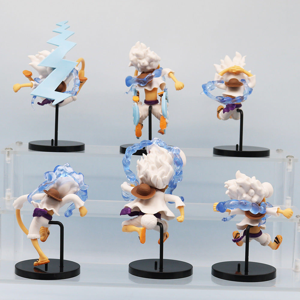 Set Cabezones Luffy G5
