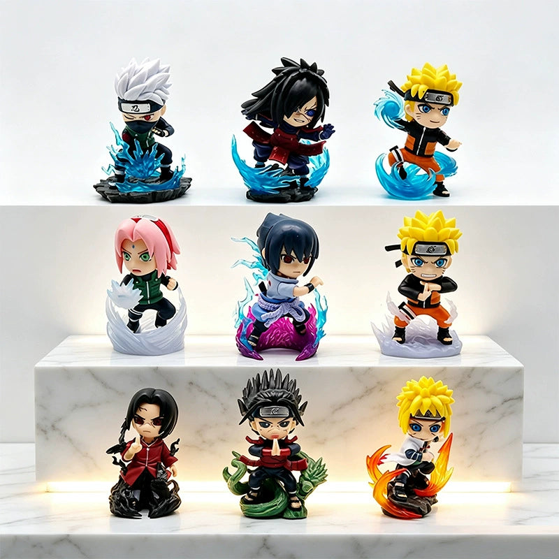 Set Cabezones Naruto
